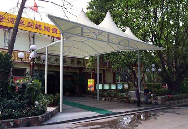 公交站臺(tái)膜結(jié)構(gòu)